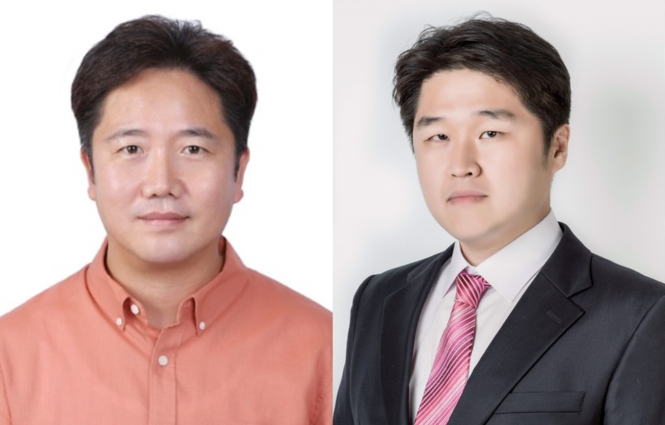 하윤철 전기연구원 박사(왼쪽)와 박철민 금오공대 교수.